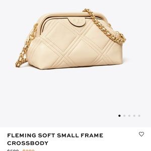 TORY BURCH WOMEN'S LARGE BLACK FLEMING CONVERTIBLE SHOULDER BAG CLUTCH